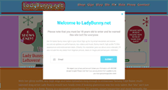 Desktop Screenshot of ladybunny.net